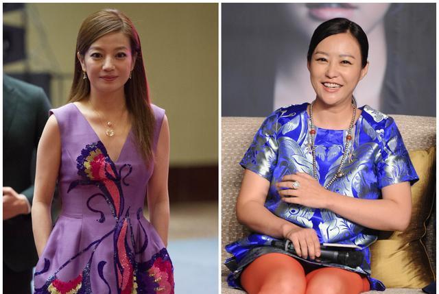 赵薇太会"扮嫩",穿紫色连衣裙温柔减龄,小2岁郝蕾反而像姐姐