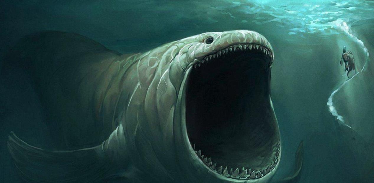 海底有什么怪物巨型图片