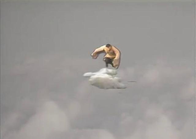 86版《西游记》中孙悟空的筋斗云,是用了很"土"的办法来制作的