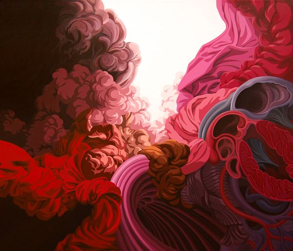 国外艺术家创作的创意而又丰富多彩的画,看懂的请举手