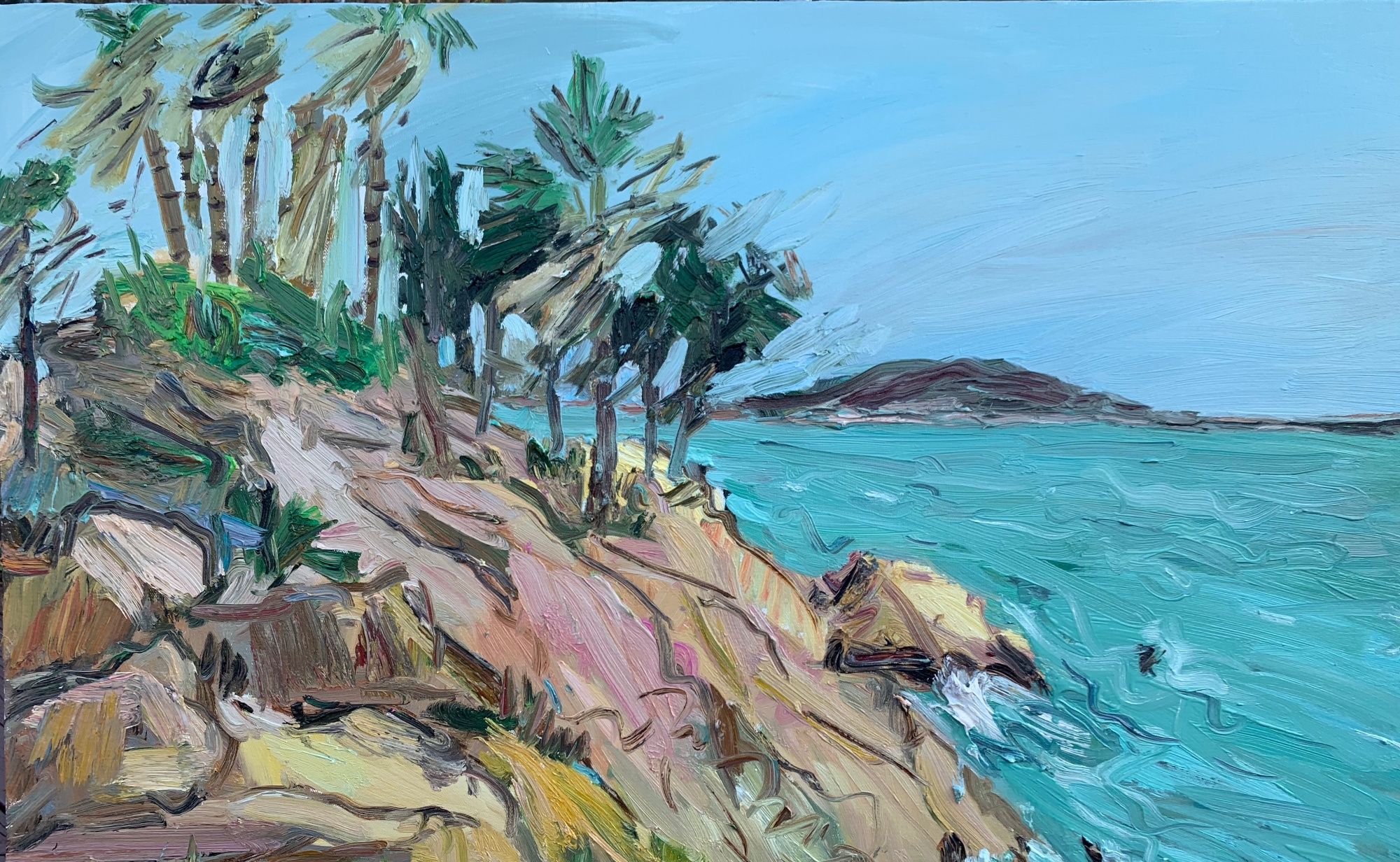 沈海樵海景写生作品欣赏_高清图集_新浪网