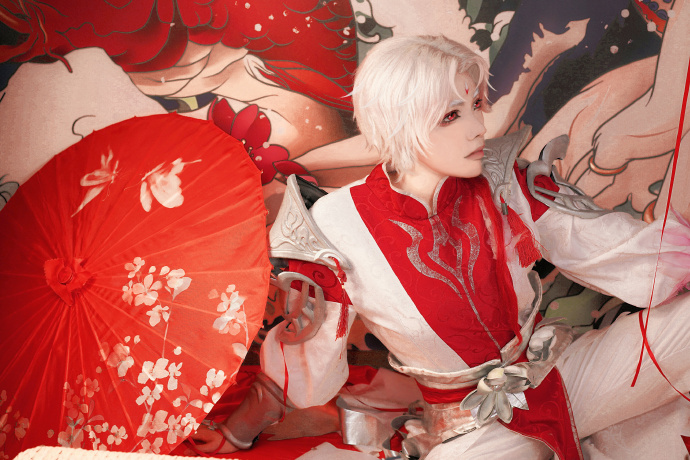 王者荣耀诸葛亮武陵仙君cosplay