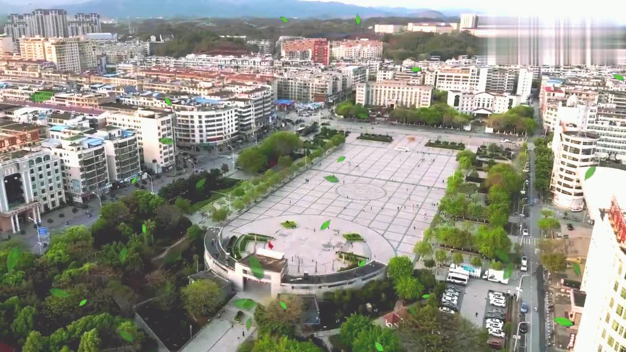 航拍于都长征广场---谁也不曾想到,这里会诞生一个舞神!