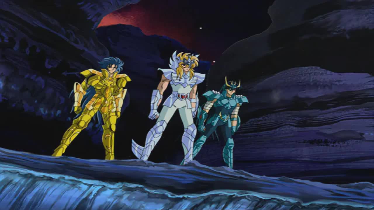 圣斗士:加隆实力太强,一个银河星爆直接让第四狱守门人回老家!