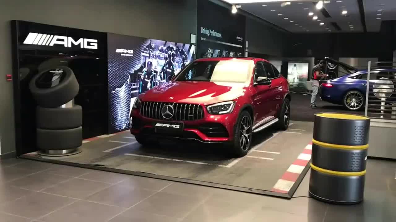 2021款奔驰glc43coupe版全方位实拍,太漂亮了!