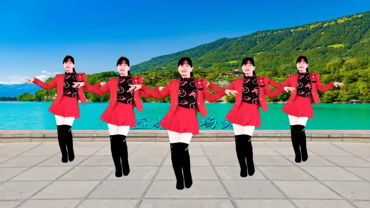 广场舞《百花香》歌甜甜,舞美美,我是快乐的小妹妹