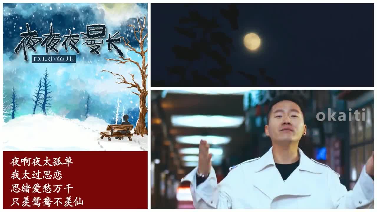 dj小鱼儿新情歌,漫漫漫长夜,夜夜夜漫长