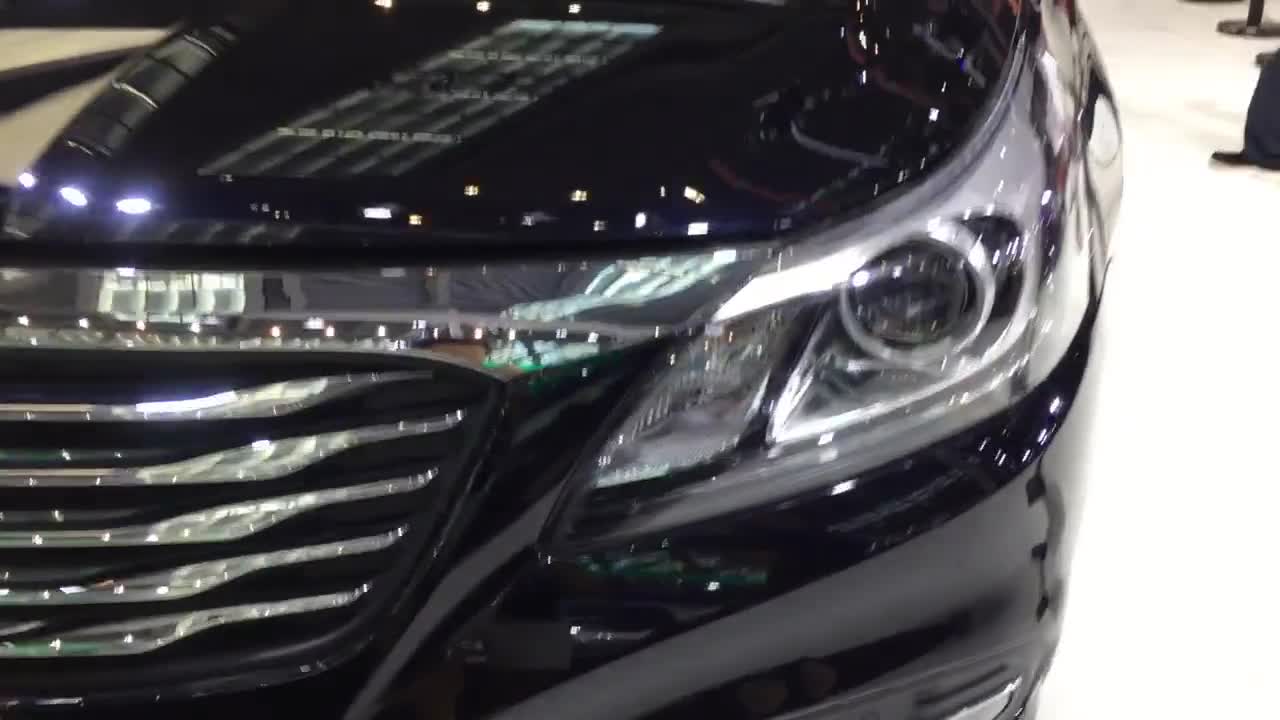 视频：国际车展直击传祺5米气派轿车,1.8T版车型传祺GA8亮相车展