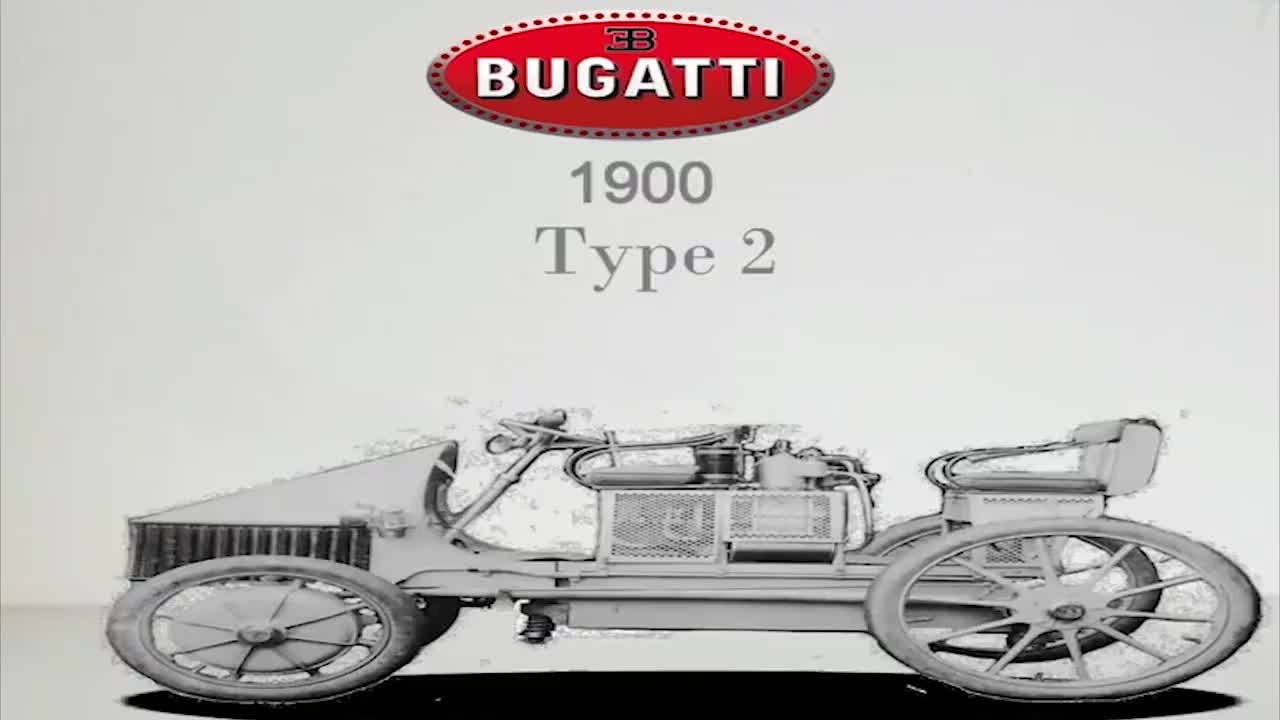 布加迪车型百年进化史，哪一个年代的车型你最喜欢