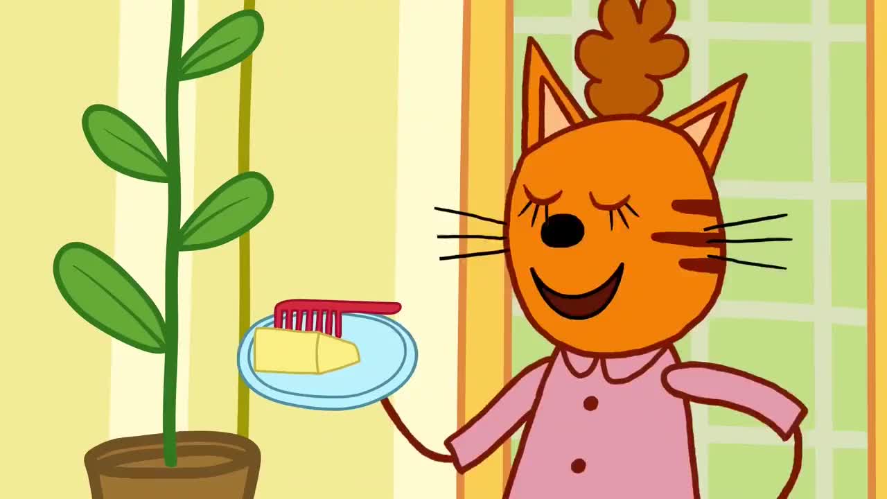 咪好一家糖果提议大家一起打扫卫生他们玩了愉快的恐龙游戏