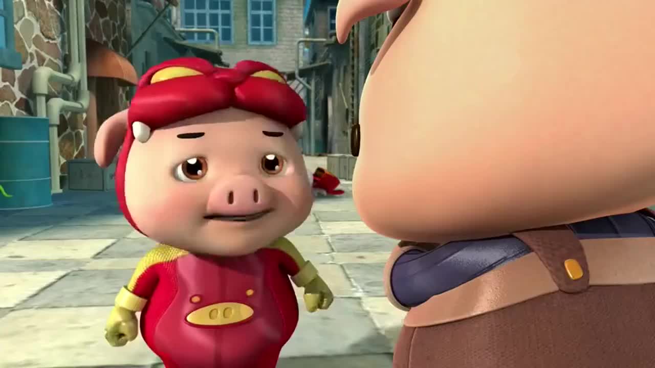 猪猪侠之幸福救援队猪猪侠被推销铠甲说明书他却完全不心动