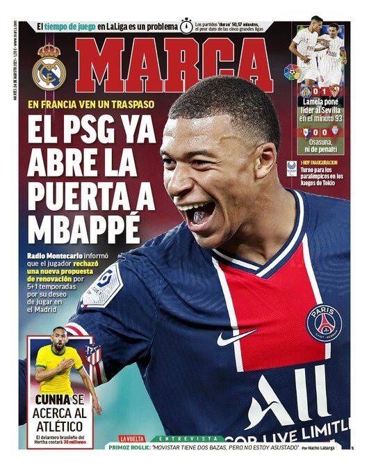 姆巴佩再拒5+1续约合同 巴黎已同意和皇马开启谈判休闲区蓝鸢梦想 - Www.slyday.coM