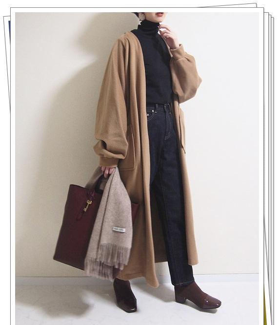 日系冬季流行穿搭精选温暖不臃肿实用又时尚