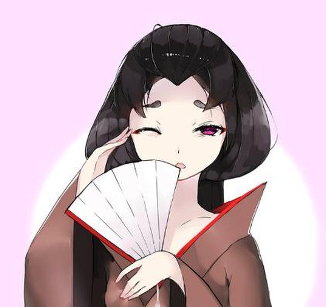 在黑色的天空下,美智子就那样站在那里看着,静立着想着什么