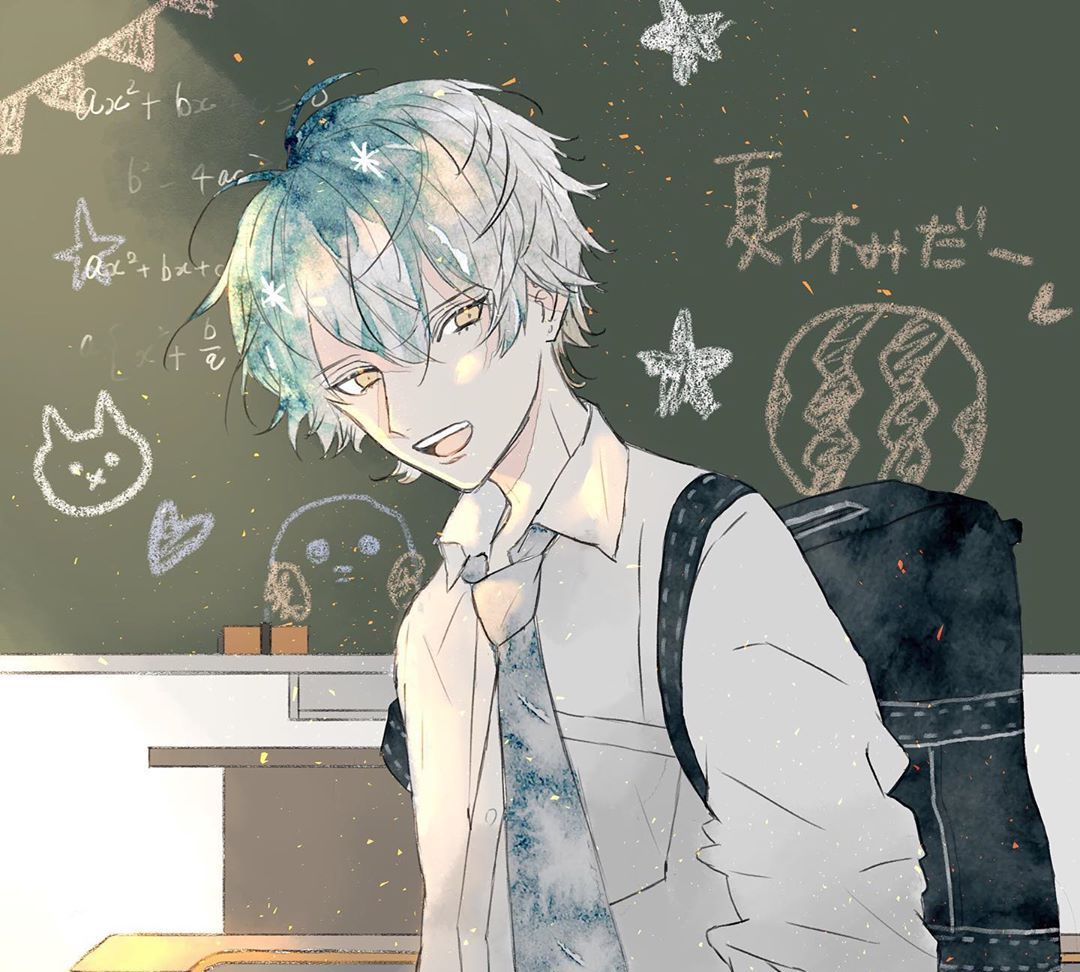 44张盐系少年插画头像,可盐可甜的动漫小哥哥,还不收藏吗?