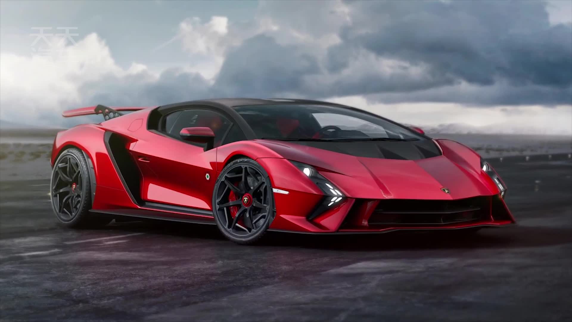 cible兰博基尼发布了全球限量 1 辆的one-offlamborghiniinvencible