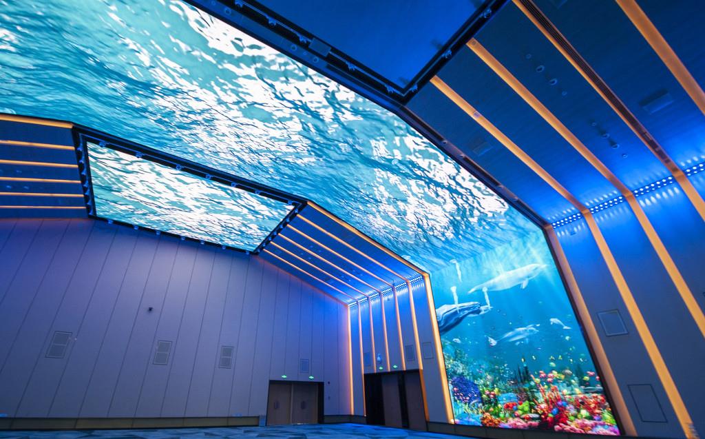 北京首家全景沉浸式大宴会厅启动,成新网红打卡地