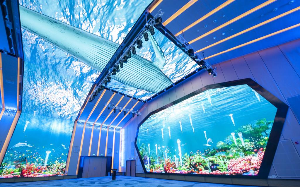 北京首家全景沉浸式大宴会厅启动,成新网红打卡地