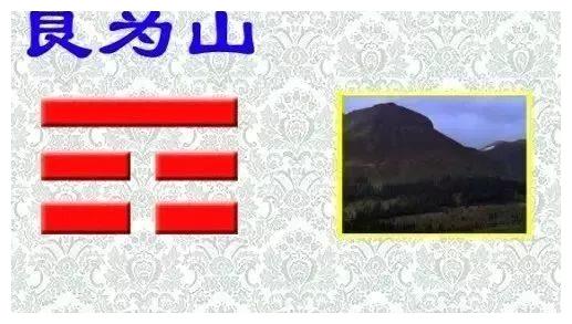 艮为山卦象:上艮下艮八纯卦;艮卦山外有山,山相连.
