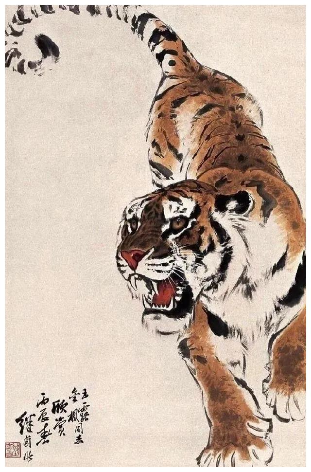 虎年回顾刘继卣画虎