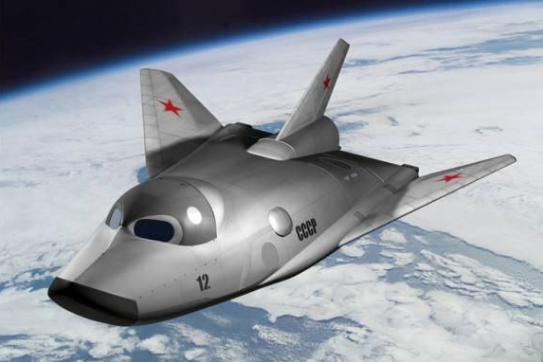 真实的空天航母米格105多次试飞暴风雪可携带5架太空战机