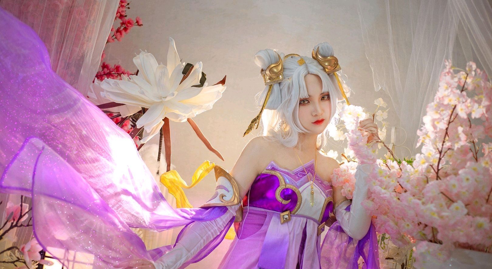 本期《王者荣耀》全网最美的嫦娥cosplay,不服评论区见