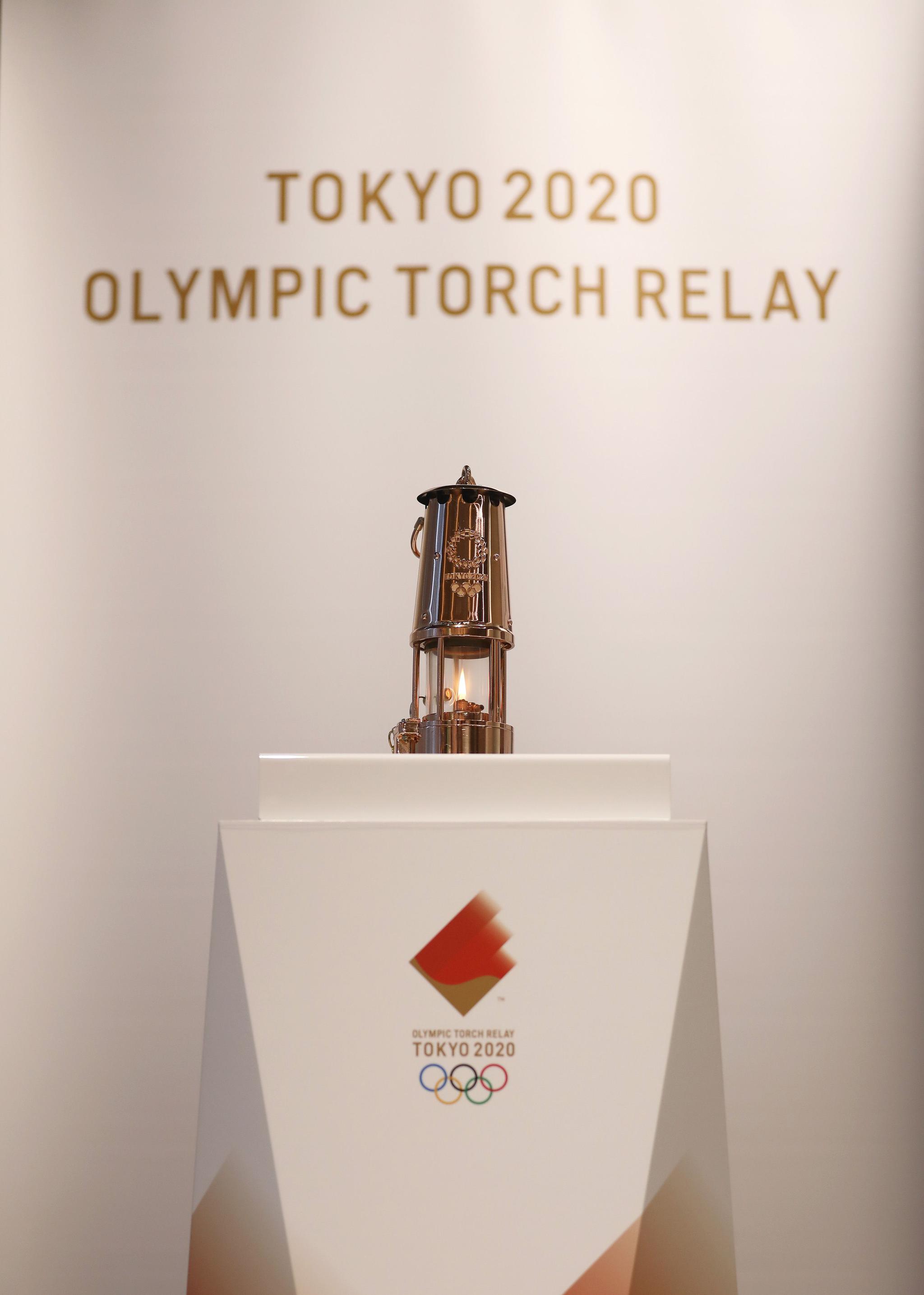 奥运圣火在东京展出