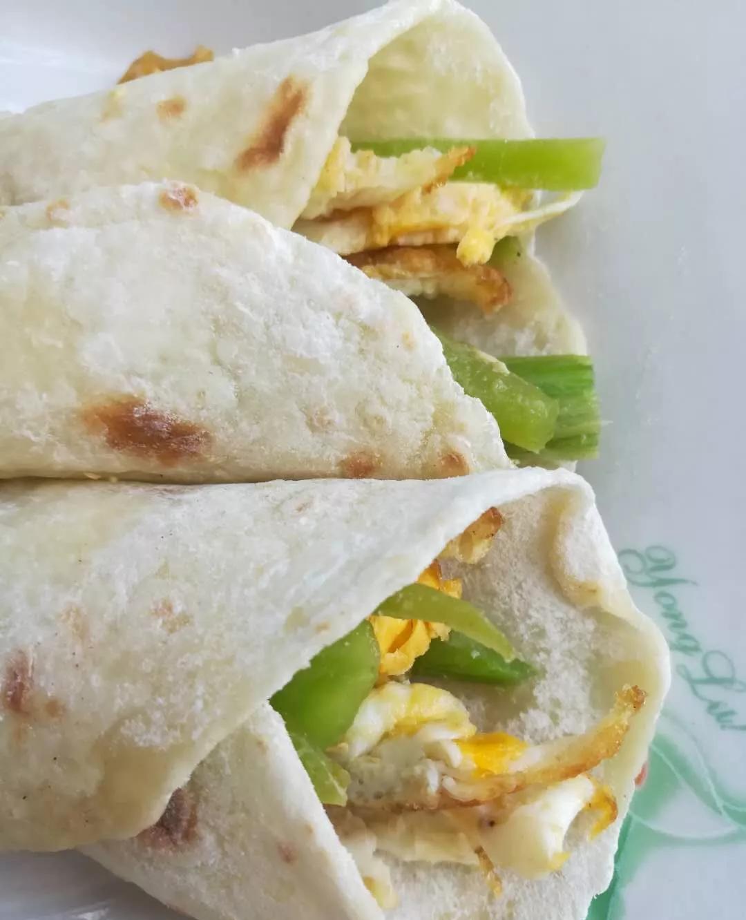 河南特产烙馍白糖卷烙馍