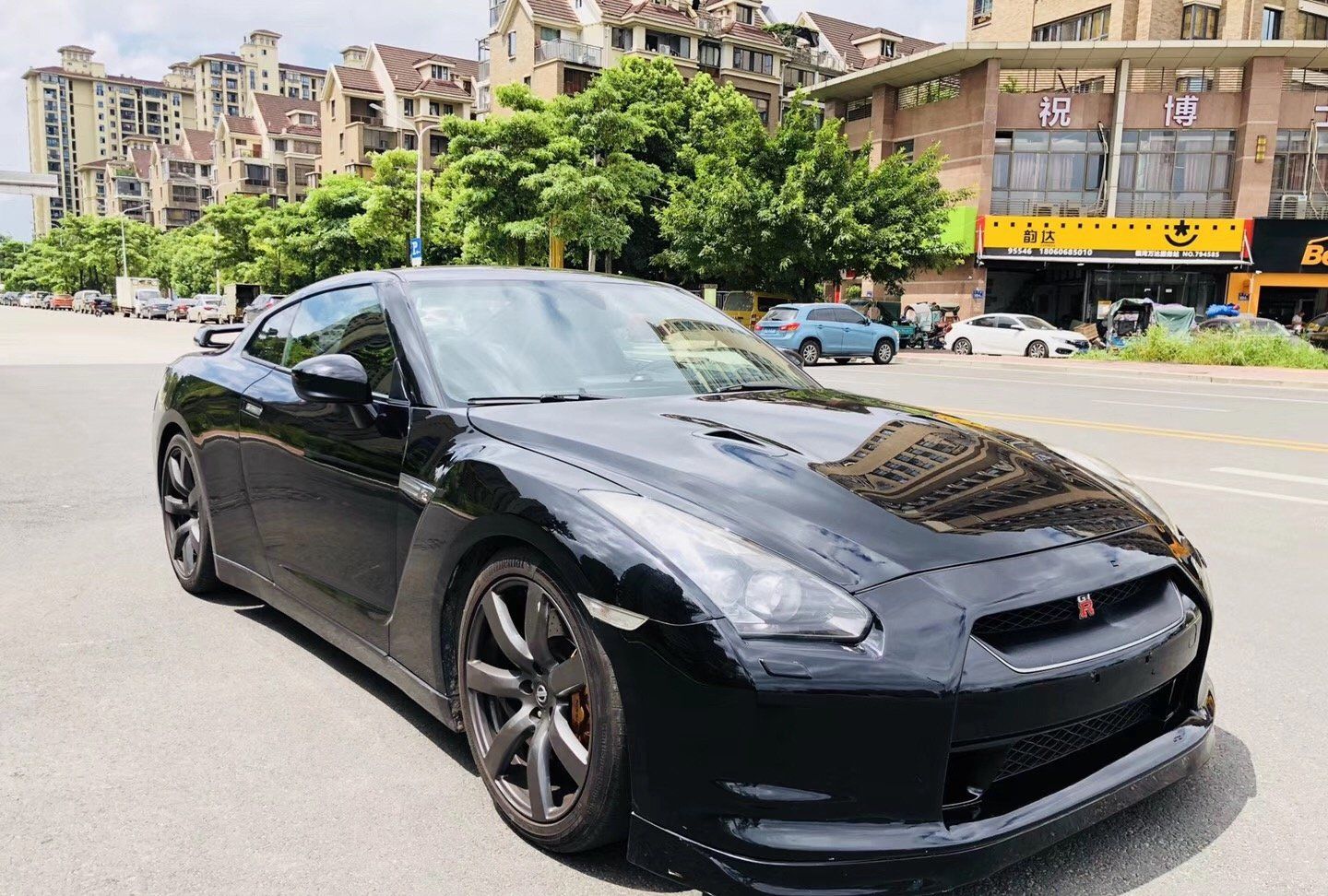 十年前的尼桑gtr,如今看来颜值依然很高!