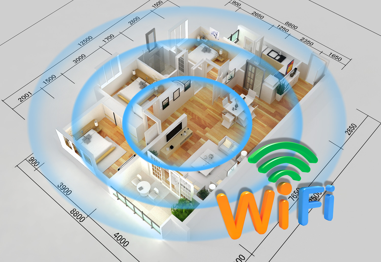 新房装修网络，做到全屋WiFi无死角，既省钱又好用怎么装？