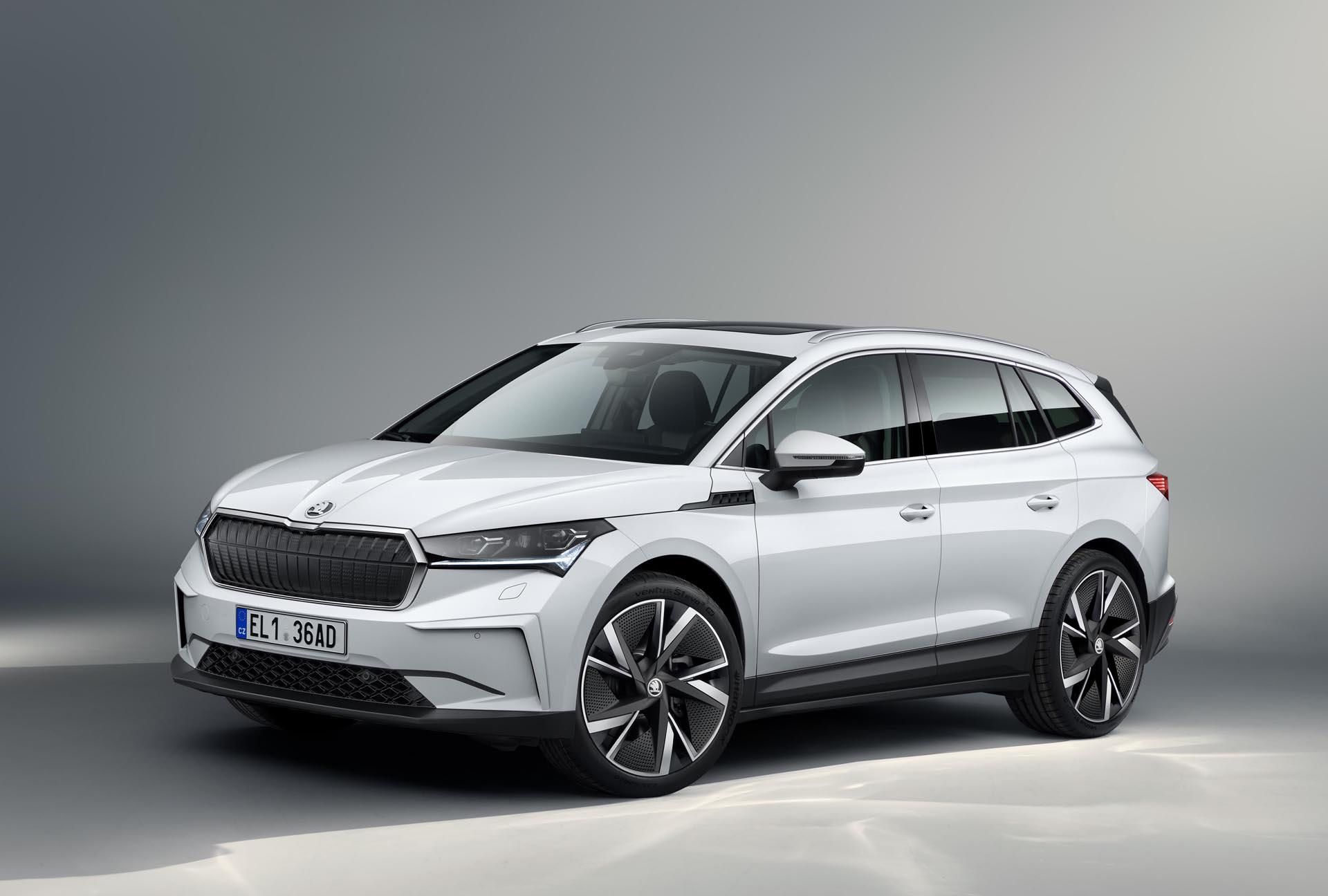 斯柯达首款电动跨界车enyaq iv发布