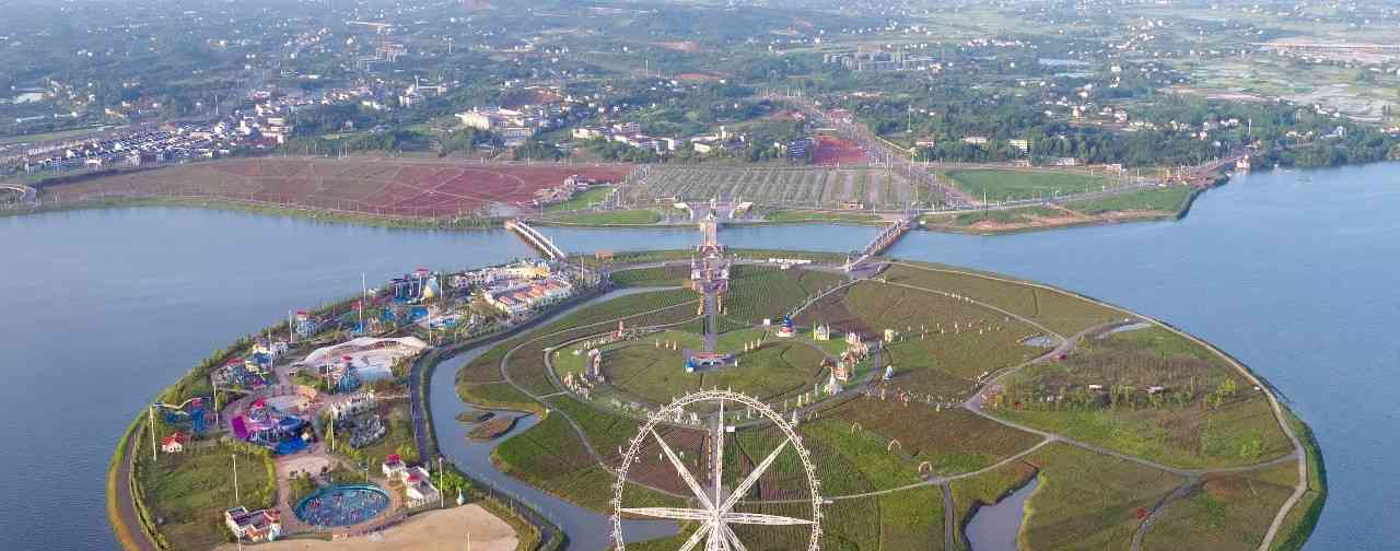 常德旅游景点,不仅有个“水上天堂”,还有个丁玲公园,景美人少
