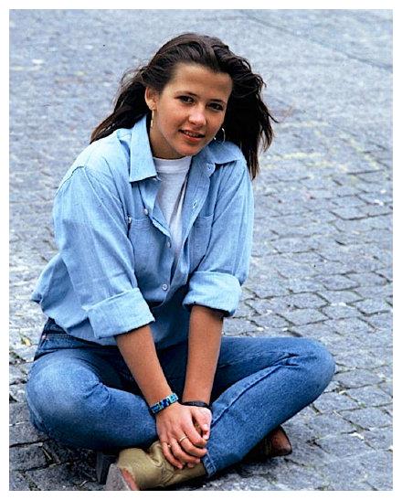 1980年的法国女演员苏菲玛索