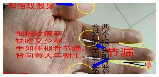 手相两指不碰头一婚不到头注定有分离