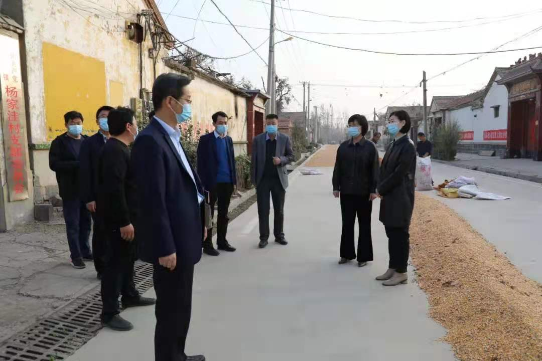 邹平行政审批局党组副书记、局长董丽到孙镇杨家洼村开展调研帮扶