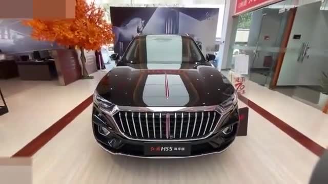 一汽红旗hs5到店全方位展示,你觉得这车咋样