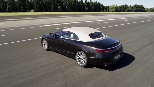 梅塞德斯s560敞篷车-大气的外观和卓越的驾驶动态