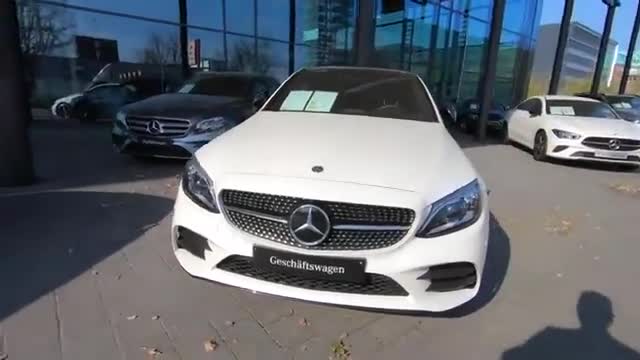 2020款奔驰c400展示,造型非常运动!