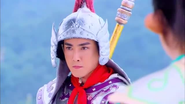 隋唐英雄铁牛将罗通叫到郊外提出要他迎娶屠炉公主