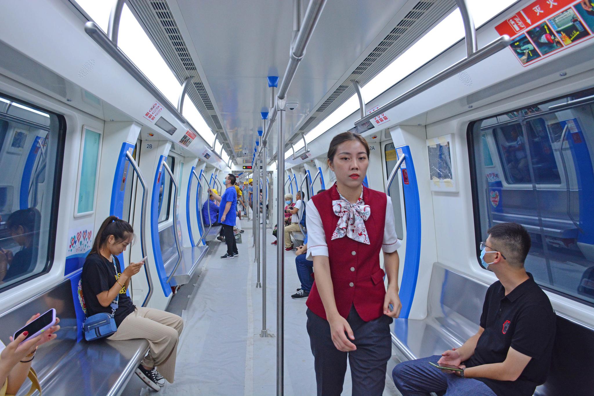 先睹为快,无锡"小蓝"——地铁蓝色三号线即将正式运行.