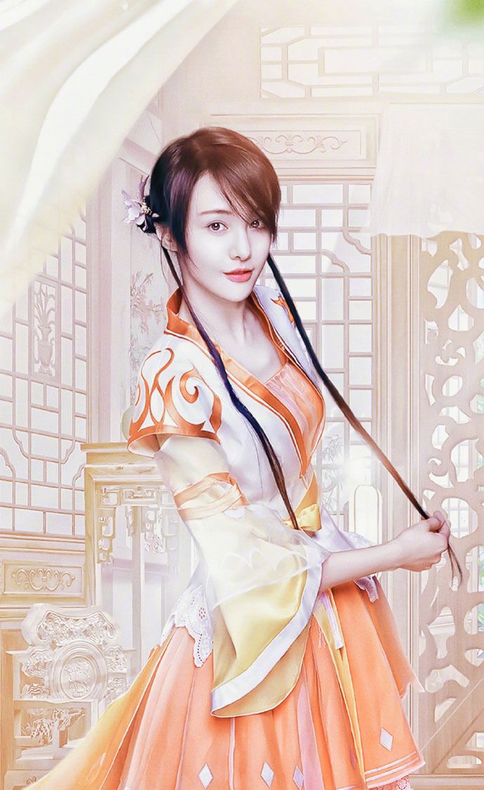 分享一组郑爽古装的照片,清纯甜美,最后一张可爱俏皮,好喜欢_高清图集