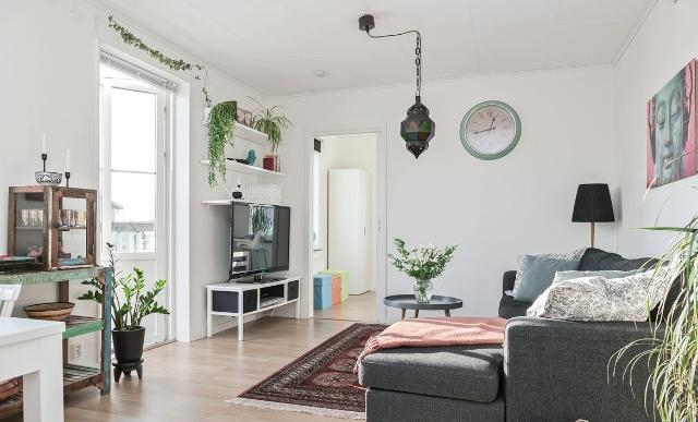 晒我70平小户型，老公一进门就被迷住了，不敢进门！好看极了休闲区蓝鸢梦想 - Www.slyday.coM