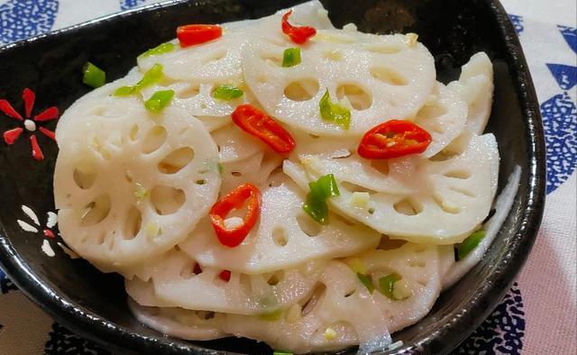 凉拌藕片 美食推荐497期__财经头条