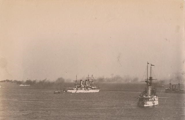 1900年,八国联军侵华舰队__财经头条