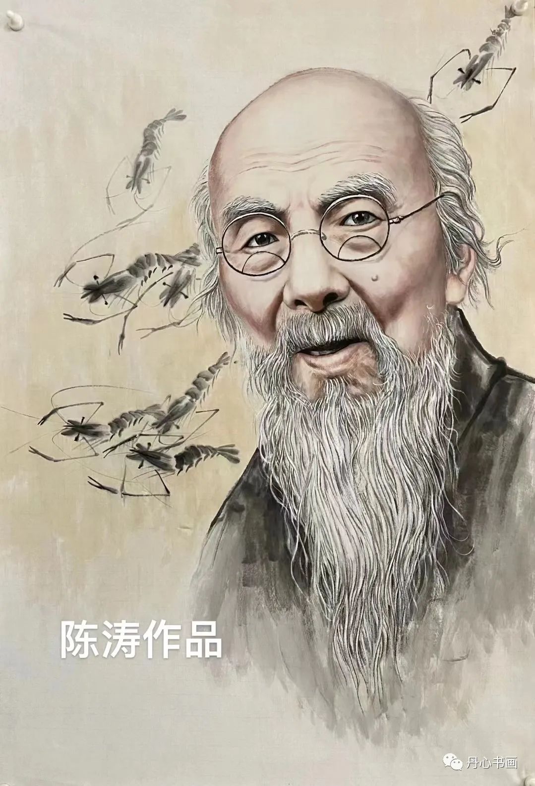 形神兼备凝练老到人物画家陈涛