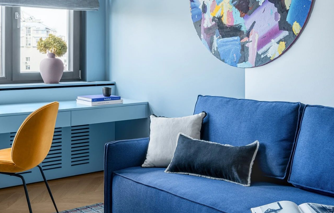 「蓝世居 宅居森林」清新而舒适,新家该有的样子|客厅|墙面|基调_新浪