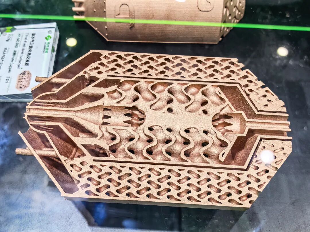 溯源绿激光3D打印纯铜质量，希禾增材撬动新能源汽车散热市场