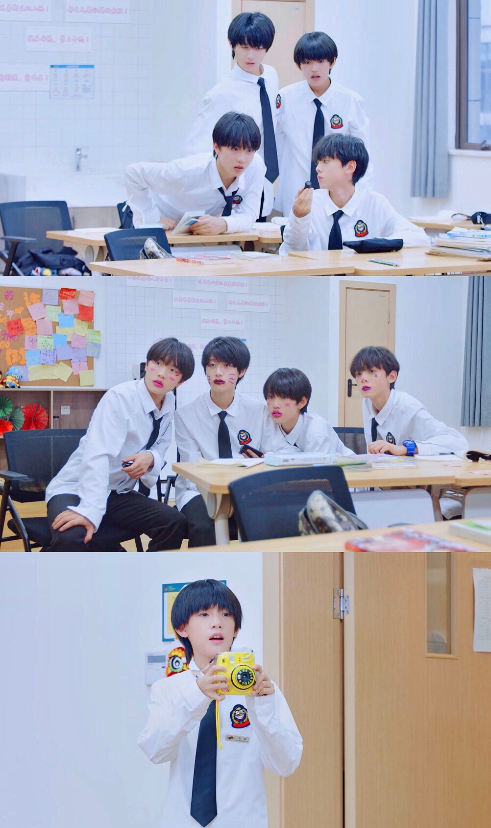 Tf家族三代全员男扮女装 Jk制服和洛丽塔 全员小公主的水平