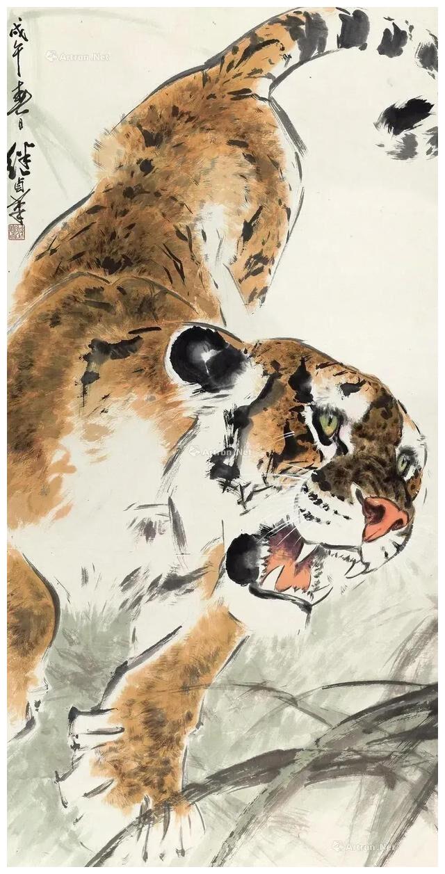 虎年回顾刘继卣画虎