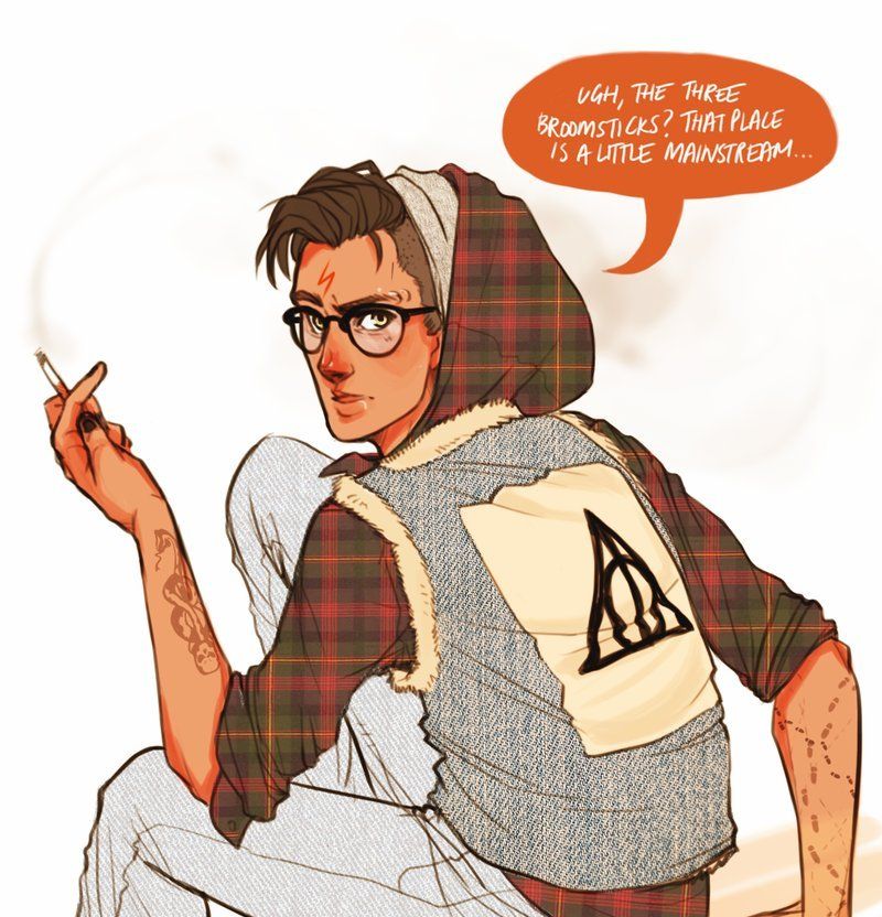 当我们最爱的电影角色变身嬉皮士,不仅抽烟喝酒还纹身烫头染发!